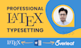 convert your thesis from word to latex or overleaf project