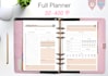 design a professional full planner, journal, and ebook