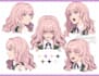 draw facial expression of your character in anime style