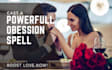 cast obsession love spell with powerful crystals