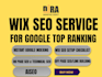 do wix seo service for google top ranking