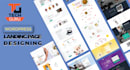 create responsive landing page in wordpress