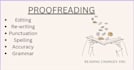 provide fast and accurate proofreading services