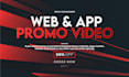 create an amazing website or app promo video