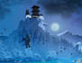draw 2d anime style background art, game art and visual novel
