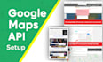 integrate and fix google map API on wordpress websites