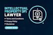 write terms and conditions, privacy policy and cookie policy