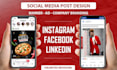 be your social media designer for daily post