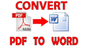 pdf or image to word converter