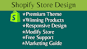 create profitable shopify ecommerce store or website to build your business