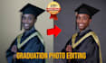 flawless and natural graduation photo editing and retouching