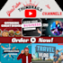 design super attractive thumbnail and youtube  banners