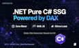 architect dot net c sharp ssg website zero bloat own 100