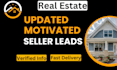 provide you off market motivated seller leads for real estate with skip tracing