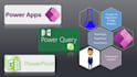 automation using powerapps, powerquery, powerpivot
