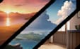 draw anime background, visual novel or any project with ai