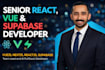be your node js, react js, next js, vue js and supabase developer