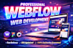 craft a stunning webflow website or webflow landing page