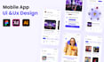 design mobile app ui design UI UX design