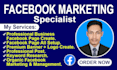 create a facebook business page and organic marketing