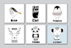 creat design animal scandinavian style