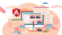 develop the frontend of your web app using angular