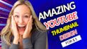 design amazing youtube thumbnail design