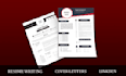 write edit, upgrade your resume, CV, cover letter, linkedin