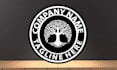 do round logo, 3d gaming, icon, design, 12 hours