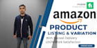 create amazon product listing and variation or fix amazon listing