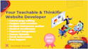 do thinkific and teachable website creation and maintenance