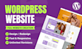 design a premium custom wordpress website for your business