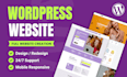 create a professional wordpress website for your company