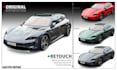 do car body retouch, remove reflection, dent and sketch