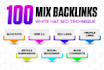 build 400 SEO backlinks improve your website google ranking
