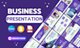 do business powerpoint presentation design, google slides, canva presentation