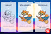 draw animal design character