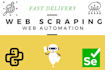 web scraping any website , data extraction using python