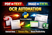 extract text from image or PDF using ocr python