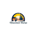 design famous genuine mountain camp logo