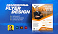 design high quality flyer in 2 hours
