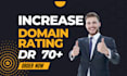 increase ahrefs domain rating DR with SEO backlinks