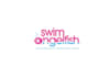 design popular classic swim angelfish logo