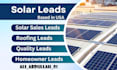 pull fresh leads for solar and sales homeowners for USA,UK,canada,australia