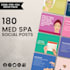 do med spa package social posts design