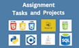 do power bi, python, machine learning  tasks and projects