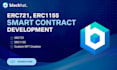 create solidity erc721 erc1155 nft smart contract