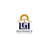 do eye catching classic cute home insurance logo