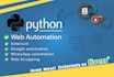 do python based web automation