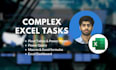 build power query, power pivot table and macros in excel